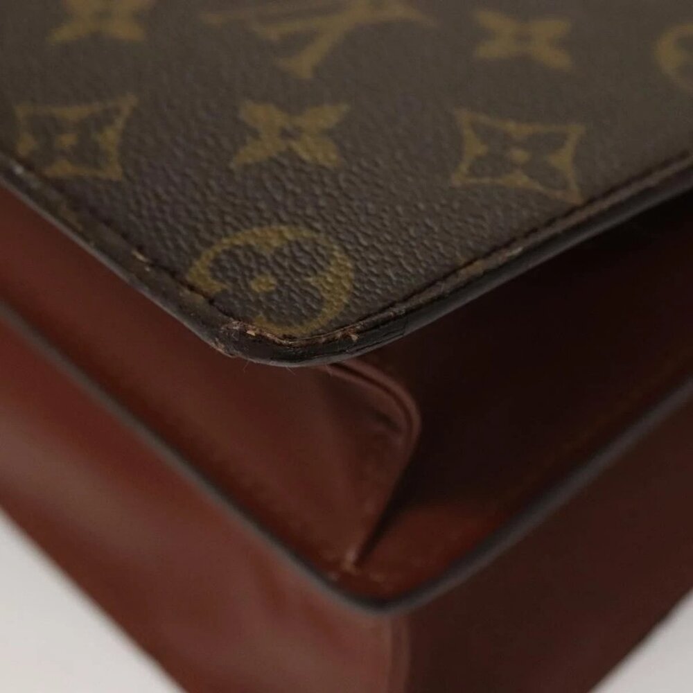 LOUIS VUITTON Monogram Concorde Hand Bag M51190 LV Auth BA4496 - Picture 4 of 16